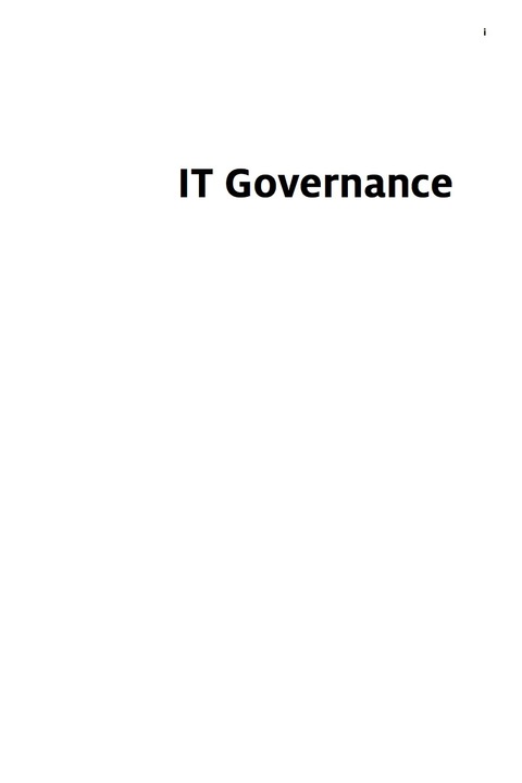 IT Governance